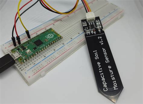 raspberry pi pico moisture sensor